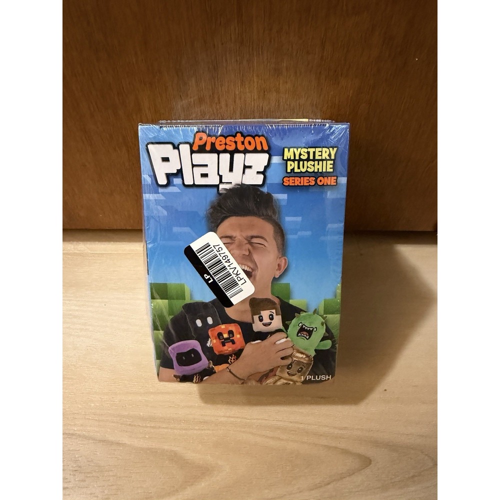 Preston Playz 6" Mini Mystery Plush Series 1 New Sealed In Box Stuffie